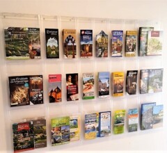 Tourism information corner inside the villa